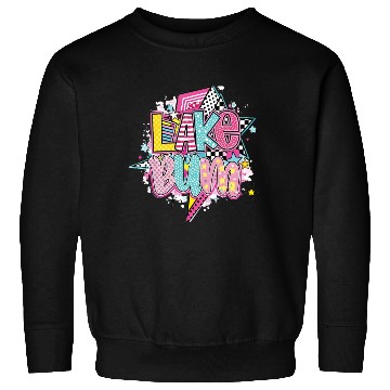 Discover Lake Bum Summer Vacation Sweatshirts