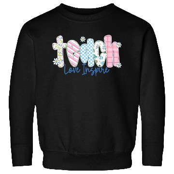 Discover Preppy Teacher Teach Love Inspire Sweatshirts