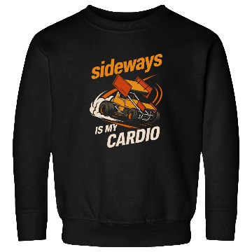 Discover Sprint Car Racing Dirt Track Speed Oval Race Sweatshirts