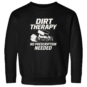 Discover Sprint Car Racing Dirt Track Speed Oval Race Sweatshirts