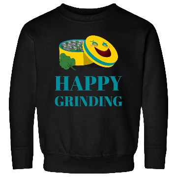Discover Cheerful Smiling Pills and Broccoli Design Sweatshirts