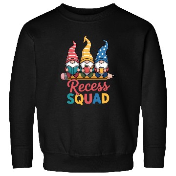 Discover Recess Squad Teacher Para Playground Student Sweatshirts