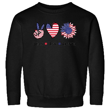 Discover Peace Love America Sweatshirts