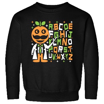 Discover Orange Dad Alphabet Teacher Sweatshirts