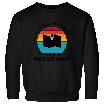 Discover GIS Analyst Map Pin Sunset Retro Camping Hiking Sweatshirts