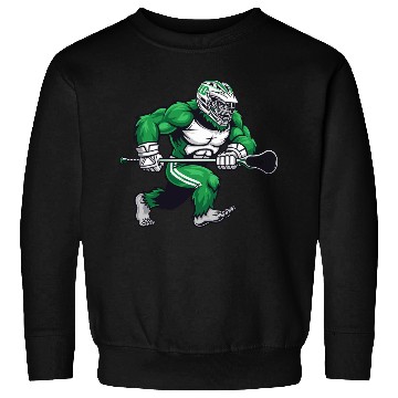 Discover Green Bigfoot Lacrosse Sweatshirts