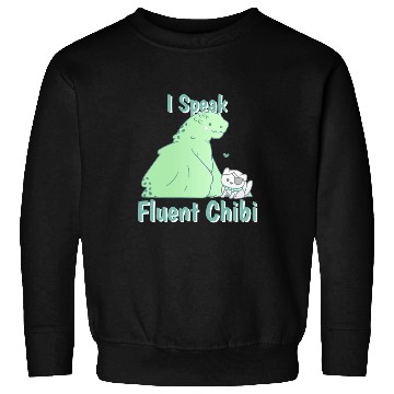 Discover I Speak Fluent Chibi Chibi Drawing Sweatshirts