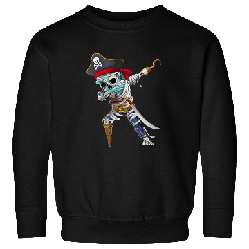 Discover Dabbing Mummy Zombie Pirate Halloween Pirate Sweatshirts