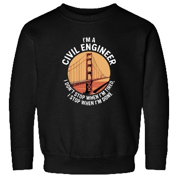 Discover Funny Civil Engineer Fun Civilengineer Sweatshirts