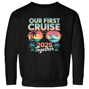 Discover Sunset Cruise Vacation Design Sweatshirts