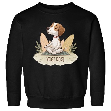 Discover Zen the Mindful Pup Sweatshirts