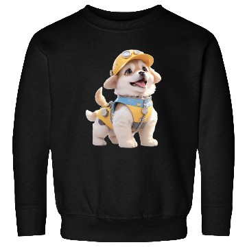 Discover Dog Engineer Fluffy Sweatshirts