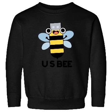 Discover US Bee Funny USB Technical Pun Sweatshirts