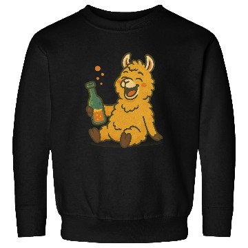 Discover Drunk Party LLama Sweatshirts