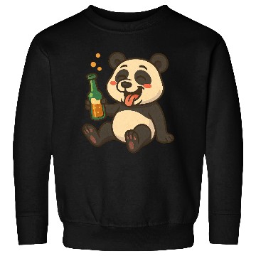 Discover Drunk Party Panda Sweatshirts