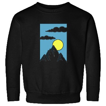 Discover Sunrise Mountain Peak Sweatshirts
