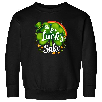Discover Funny Shamrock Clover Design Sweatshirts