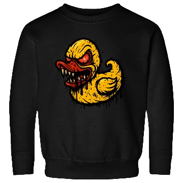 Discover Evil Duck – Crazy Horror Cartoon Sweatshirts
