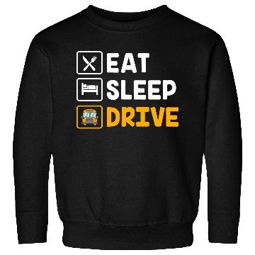 Discover School Buse Funny School Bus Driver Sweatshirts