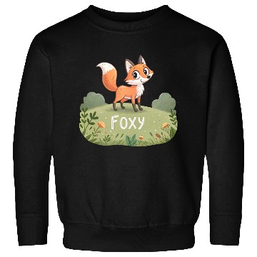 Discover Autumn the Curious Fox Sweatshirts