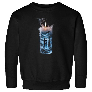 Discover Winter Love Candle Sweatshirts
