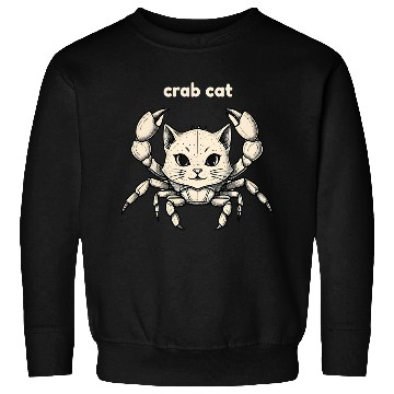 Discover Funny Crab Cat Hybrid Sweatshirts – Hilarious Animal