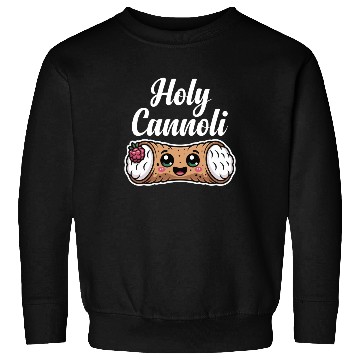 Discover Holy Cannoli Sicily Italian Pride Food Sweatshirts