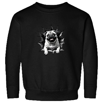 Discover Hello From The Pug Sweatshirts