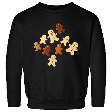 Discover Gingerbread Man Cookie Christmas Sweatshirts