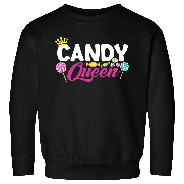 Discover Funny Candy Queen Lollipop Lover Design 01 Sweatshirts