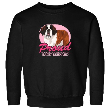 Discover Saint Bernard Dog Mom St. Bernhard Sweatshirts