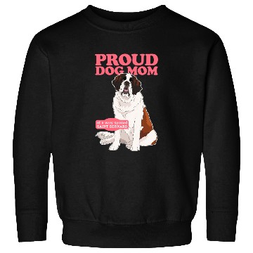 Discover Saint Bernard Dog Mom St. Bernhard Sweatshirts