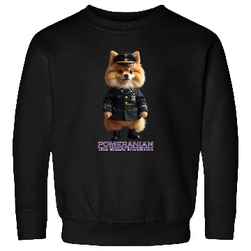 Discover Pomeranian The Great Dictator Sweatshirts