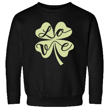 Discover Lucky Love Four Leaf Clover Sweatshirts