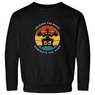 Discover Unleash the Beast – Gym Power Logo Sweatshirts