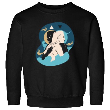 Discover Embrace – Abstract Connection Sweatshirts