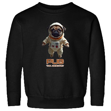 Discover Pug the Astronaut Sweatshirts
