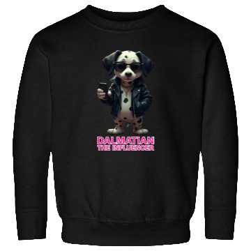 Discover Dalmatian the Influencer Sweatshirts