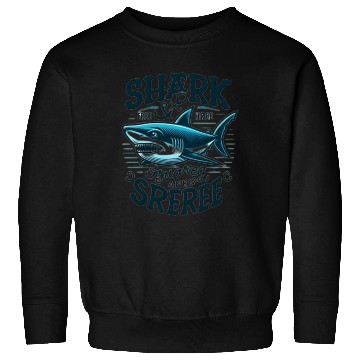 Discover Shark Free and Squared Away Sweatshirts