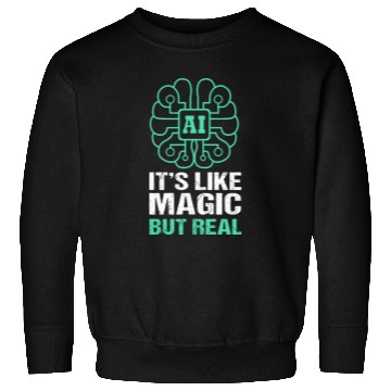 Discover AI Artificial Inelligence Data Science Sweatshirts