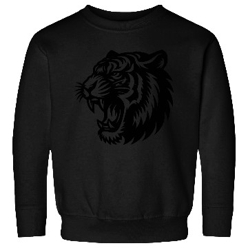 Discover Roaring Tiger Outline Sweatshirts