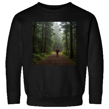 Discover Enchanted Forest Nature Scene Sweatshirts
