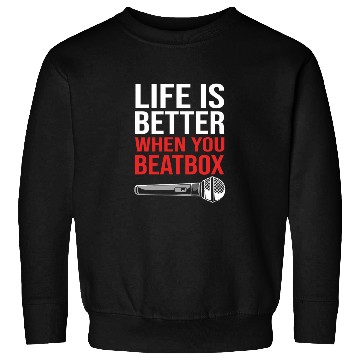 Discover Beatbox Rap Hip Hop Music Sweatshirts