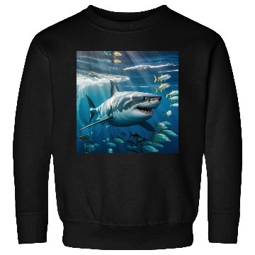 Discover A shark Sweatshirts