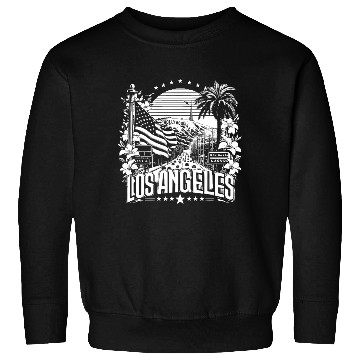 Discover LOS ANGELES Design with Sunset Boulvard Sweatshirts