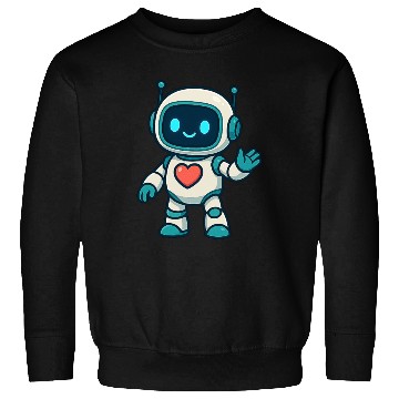 Discover AI & Robot Characters – Futuristic Design Collecti Sweatshirts