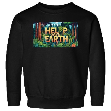 Discover help save earth Sweatshirts