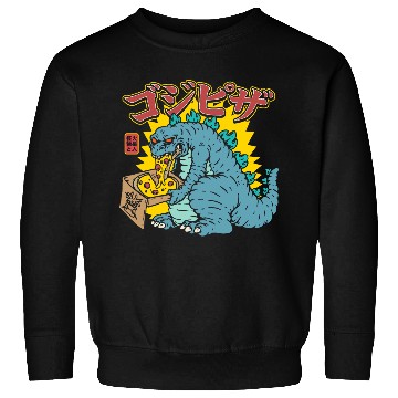 Discover Kaiju Pizza Cravings Sweatshirts