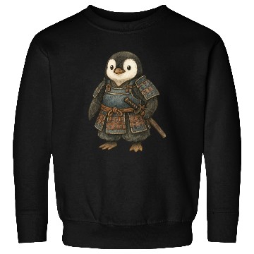 Discover Historical samurai penguin with katana Japan cultu Sweatshirts
