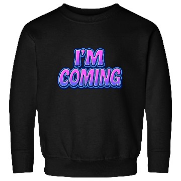 Discover Neon Retro Futuristic Typography Design Sweatshirts